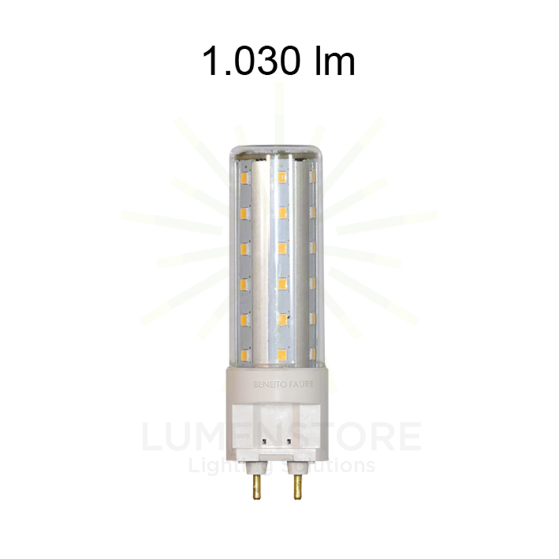 lampadina led hqi tubular g12 10w luce naturale 840 beneito faure