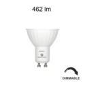 lampadina led uniform-line gu10 6w luce calda 827 beneito faure dimmerabile