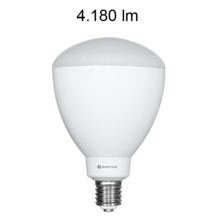 lampadina led cup e40 45w luce calda 830 beneito faure