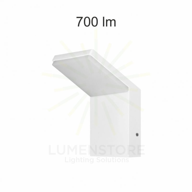 applique led da superficie 9w 220/240v 3000k bianco ip54 beneito faure 3747