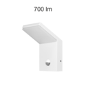 applique led da superficie 9w 220/240v 3000k bianco ip54 beneito faure 3585