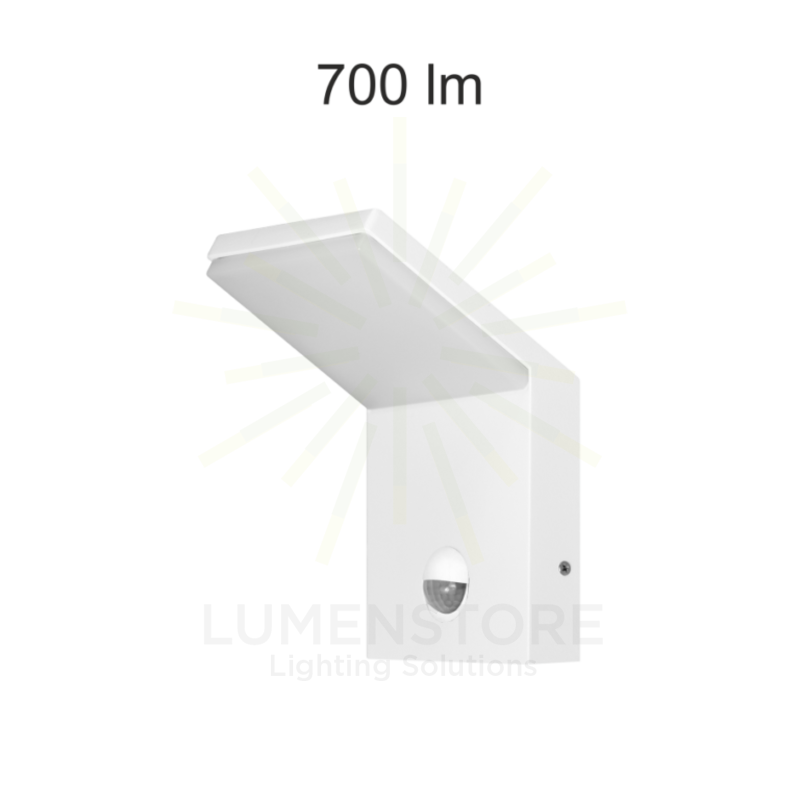 applique led da superficie 9w 220/240v 3000k bianco ip54 beneito faure 3585