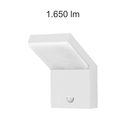 applique led da superficie 18w 100/240v 3000k bianco ip54 beneito faure 3886