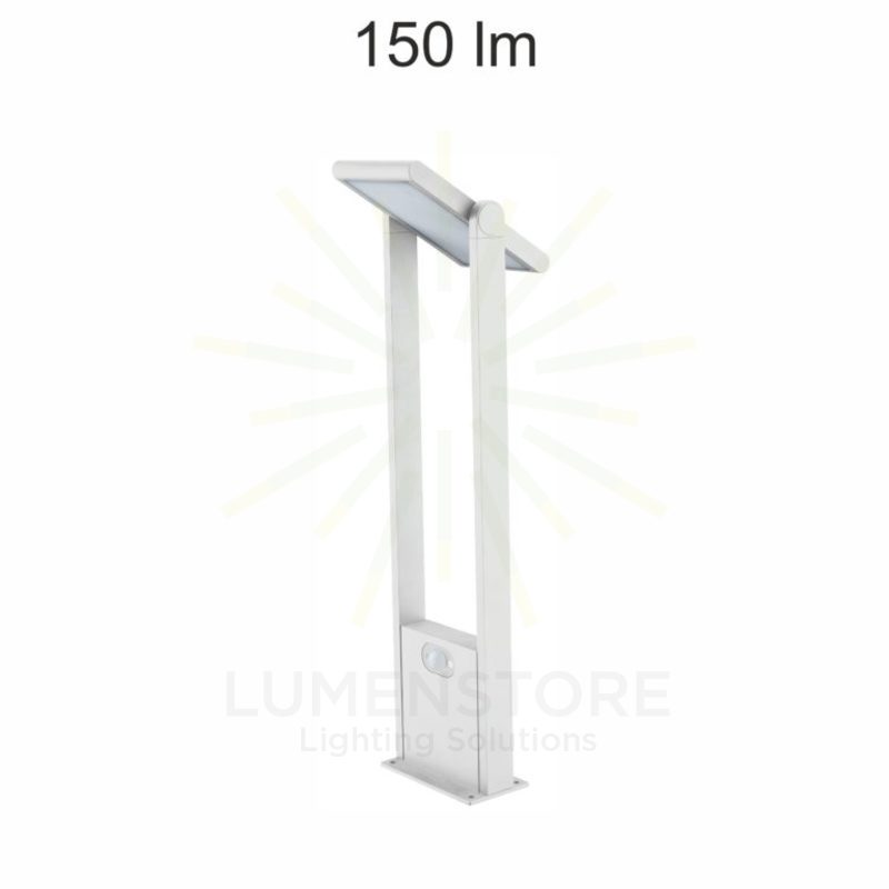 lampada energia solare popa 1.6w luce naturale 840 beneito faure bianco 60cm ip54 ik08