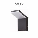 applique led da superficie 9w 220/240v 3000k nero ip54 beneito faure 3749