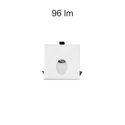 faretto da esterno luky 2w luce calda 832 beneito faure bianco ip54