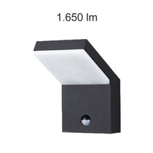 applique da esterno neo xl sensor 18w luce calda 830 beneito faure nero ip54 ik08