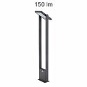 lampada energia solare popa 1.6w luce naturale 840 beneito faure nero 100cm ip54 ik08