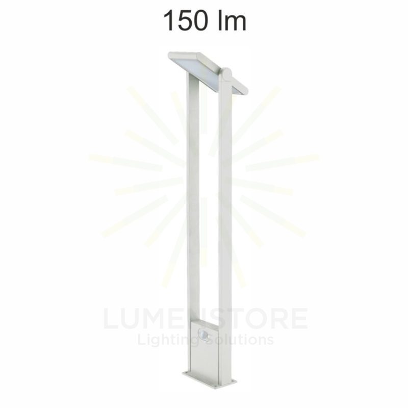 lampada energia solare popa 1.6w luce naturale 840 beneito faure bianco 100cm ip54 ik08