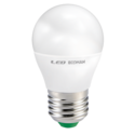 lampadina led sfera e27 6w luce fredda 6000k ecoman vetro ghiaccio