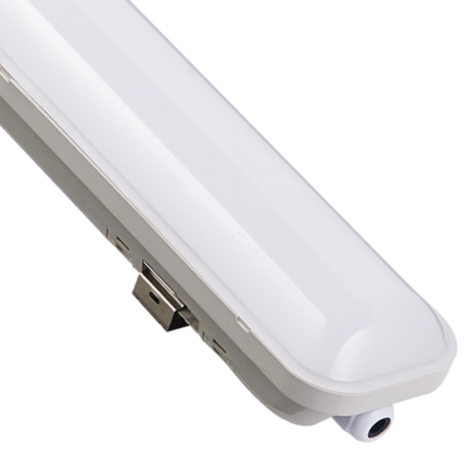 reglette led linea60 18w luce naturale 4000k ecoman ip65 