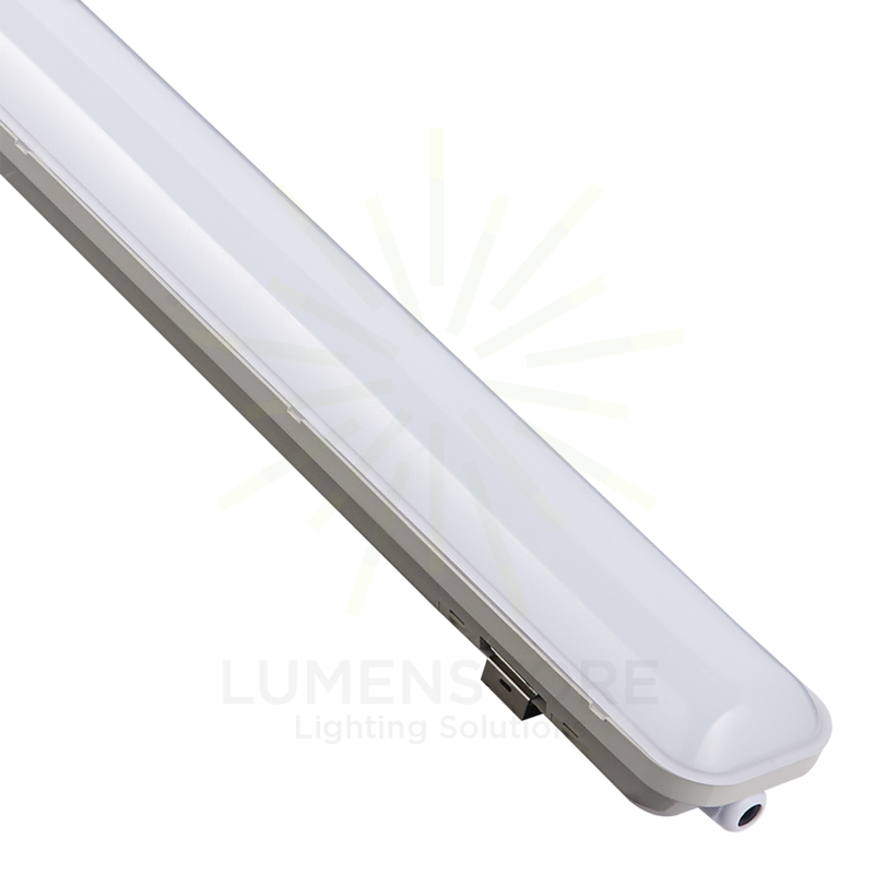 reglette led linea120 36w luce naturale 4000k ecoman ip65