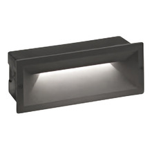 segnapasso ohrm 13w luce naturale 4000k gealed antracite ip65