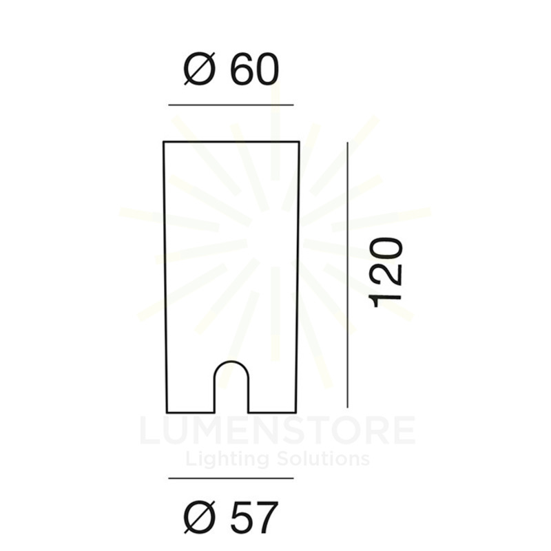 controcassa gesc01 gealed nero compatibile con eostre 3w e 5w