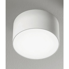 plafoniera cloe65 12w luce calda 3000k gealed piccolo bianco