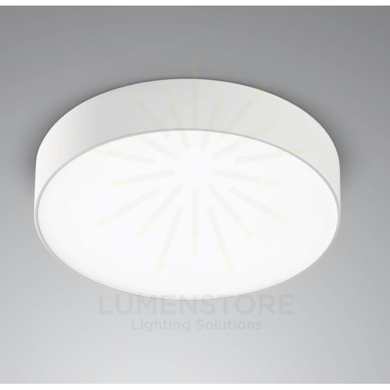 plafoniera cloe35 20w luce naturale 4000k gealed medio bianco