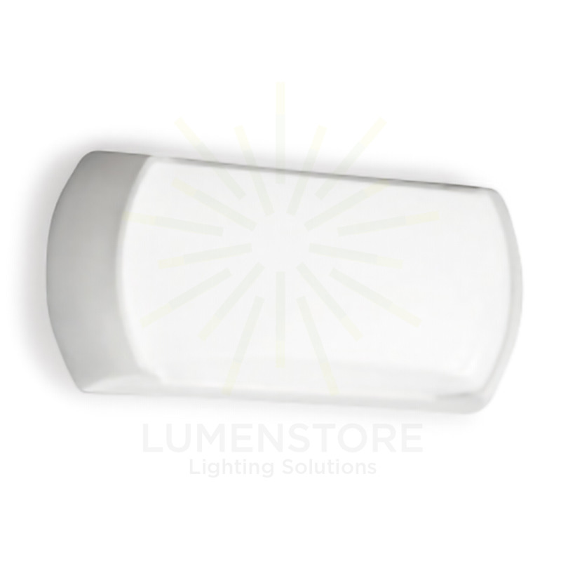 plafoniera nut 12w luce naturale 4000k gealed bianco ip65