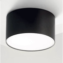 plafoniera cloe65 12w luce naturale 4000k gealed piccolo nero