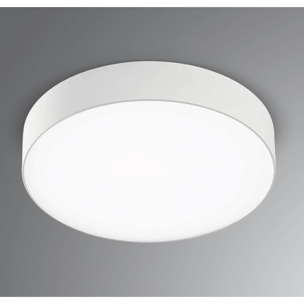 plafoniera cloe35 30w luce calda 3000k gealed grande bianco