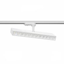 proiettore per binario alfa 32w luce calda 3000k beneito faure bianco