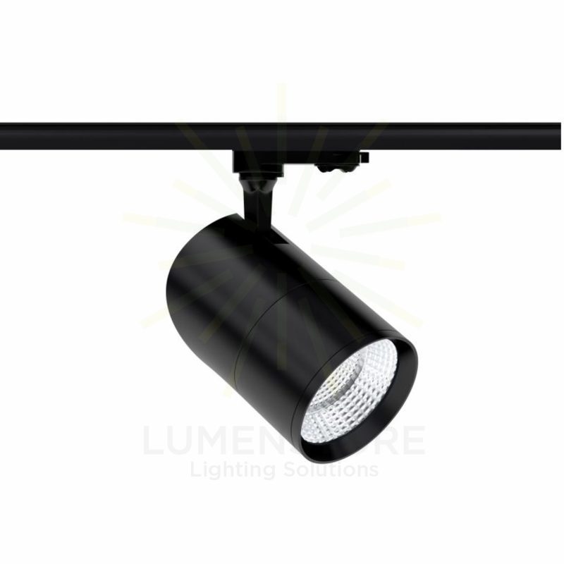 faretto per binario konic 30w 2700k/3200k/4000k beneito faure nero