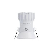 faretto da incasso pulsar 8w luce calda 2700k beneito faure bianco ip65