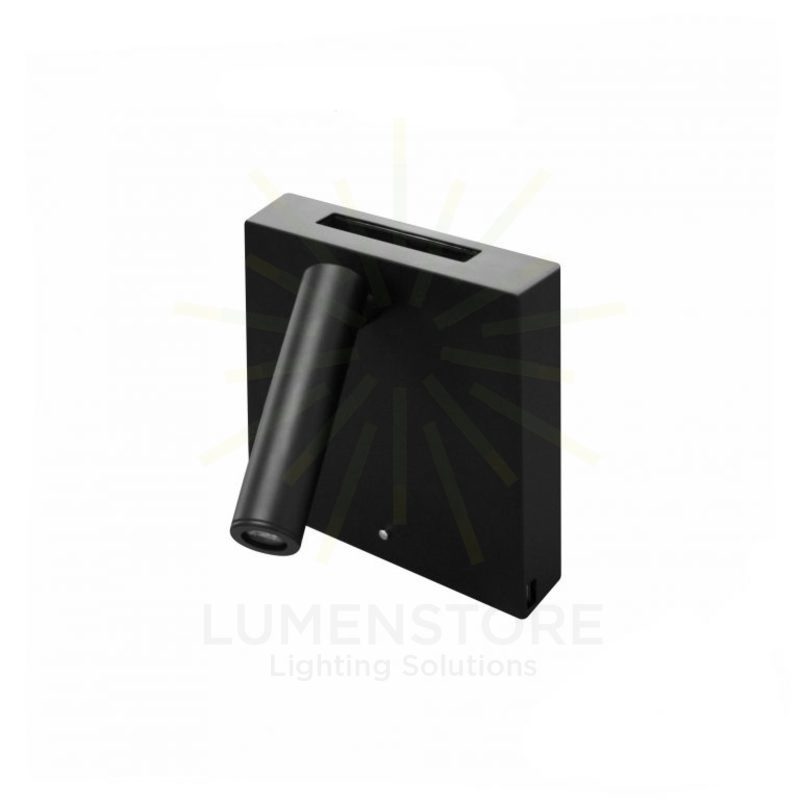 applique 4w 220/240v 2700k nero ip20 beneito faure 4175