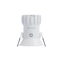 faretto da incasso pulsar 8w luce calda 3000k beneito faure bianco ip65