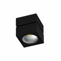 faretto led da superficie 14w 220/240v cct colore nero beneito faure 4231n