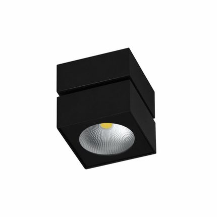 faretto led da superficie 14w 220/240v cct colore nero beneito faure 4231n