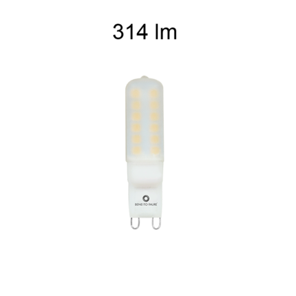 Lampadina LED UNIFORM-LINE G9 2.5W luce fredda 850 Beneito Faure