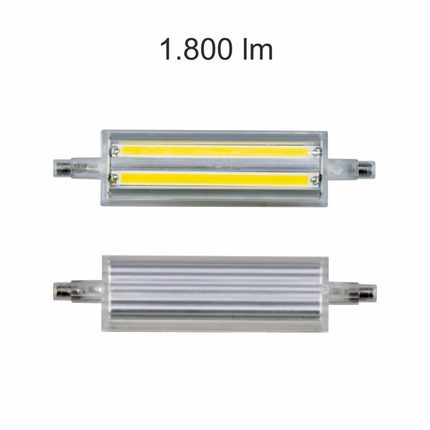 lampadina led lineal r7s 13w luce calda 830 beneito faure