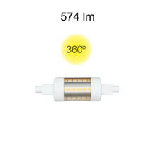 lampadina led lineal tubular r7s 5w luce naturale 840 beneito faure