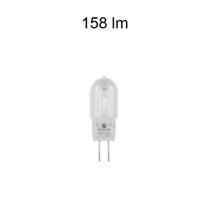 lampadina led uniform-line g4 1.3w luce fredda 850 beneito faure
