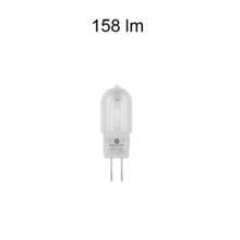 lampadina led uniform-line g4 1.3w luce calda 830 beneito faure