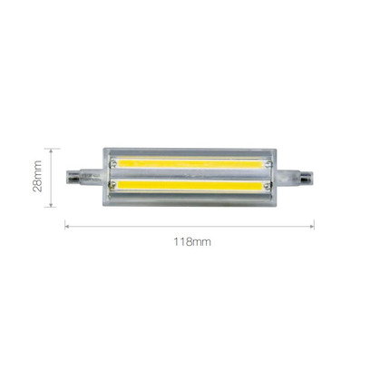 lampadina led lineal r7s 13w luce naturale 840 beneito faure