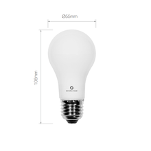 lampadina led standard e27 6w luce calda 830 beneito faure