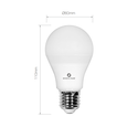 lampadina led standard e27 10w luce naturale 840 beneito faure dimmerabile