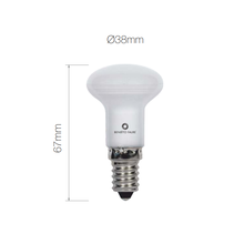 lampadina led r-39 e14 3w luce calda 830 beneito faure