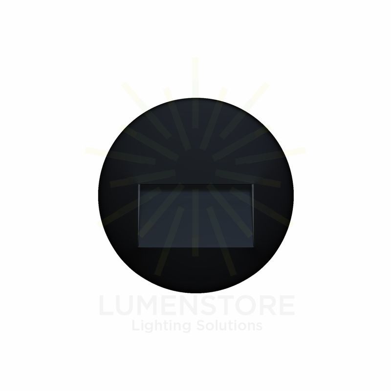 segnapasso mis r 3w switch 2700k 3200k 4000k beneito faure nero ip65 ik06