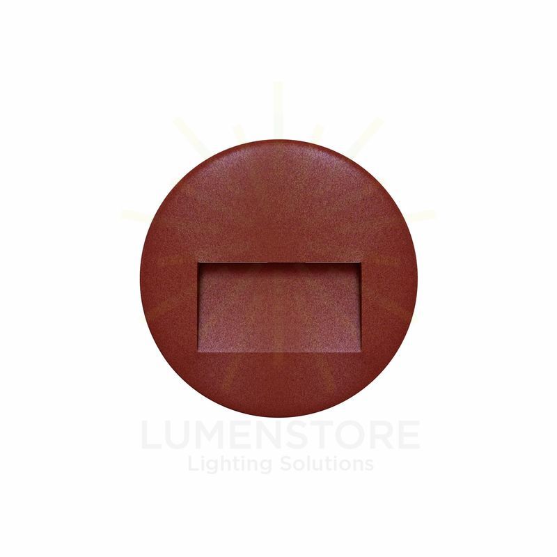 segnapasso mis r 3w luce calda 3000k beneito faure corten ip65 ik06