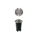 faretto da esterno dis 2w luce calda 830 beneito faure inox ip67 ik09