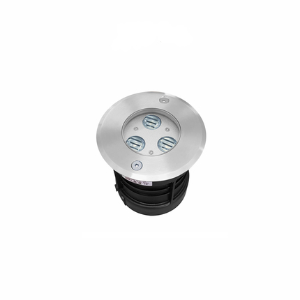 faretto led da incasso 3w 100/277v 3000k grigio ip65 beneito faure 4251