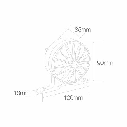 faretto da esterno nik 5w luce naturale 740 beneito faure grigio ip65 ik05