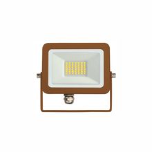 proiettore sky 20w luce calda 827 beneito faure corten ip65 ik08