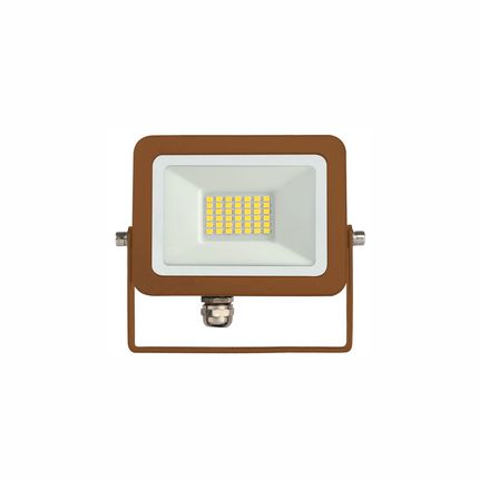 proiettore sky 20w luce calda 827 beneito faure corten ip65 ik08