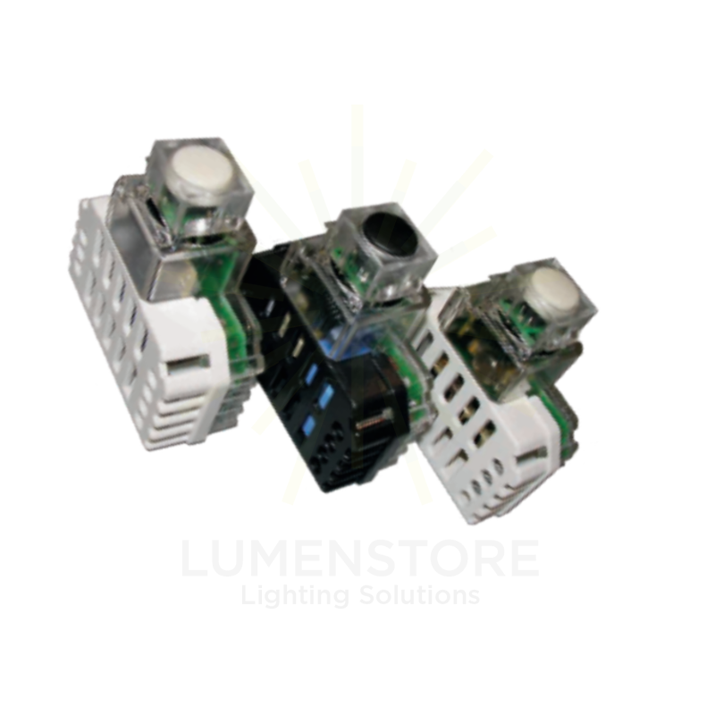 dimmer led a pulsante con deviatore 230v mosfet tecnel bianco