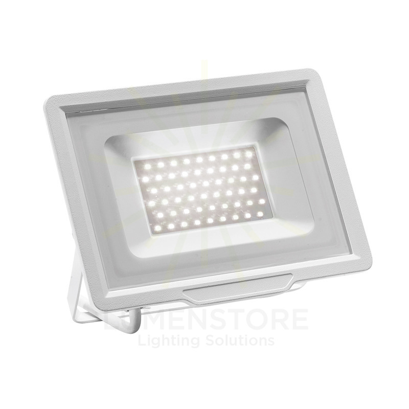 proiettore ratri 50w luce naturale 4000k gealed bianco ip65