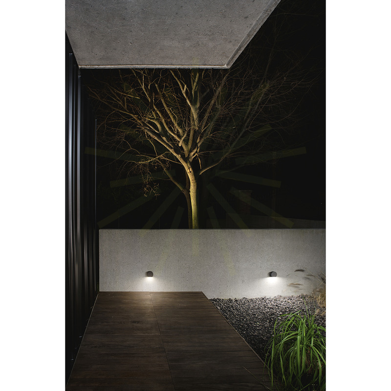 segnapasso luly 5w luce naturale 4000k gealed antracite ip54