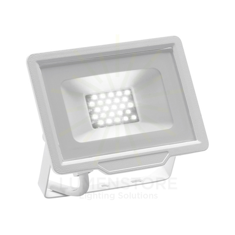 proiettore ratri 20w luce calda 3000k gealed bianco ip65